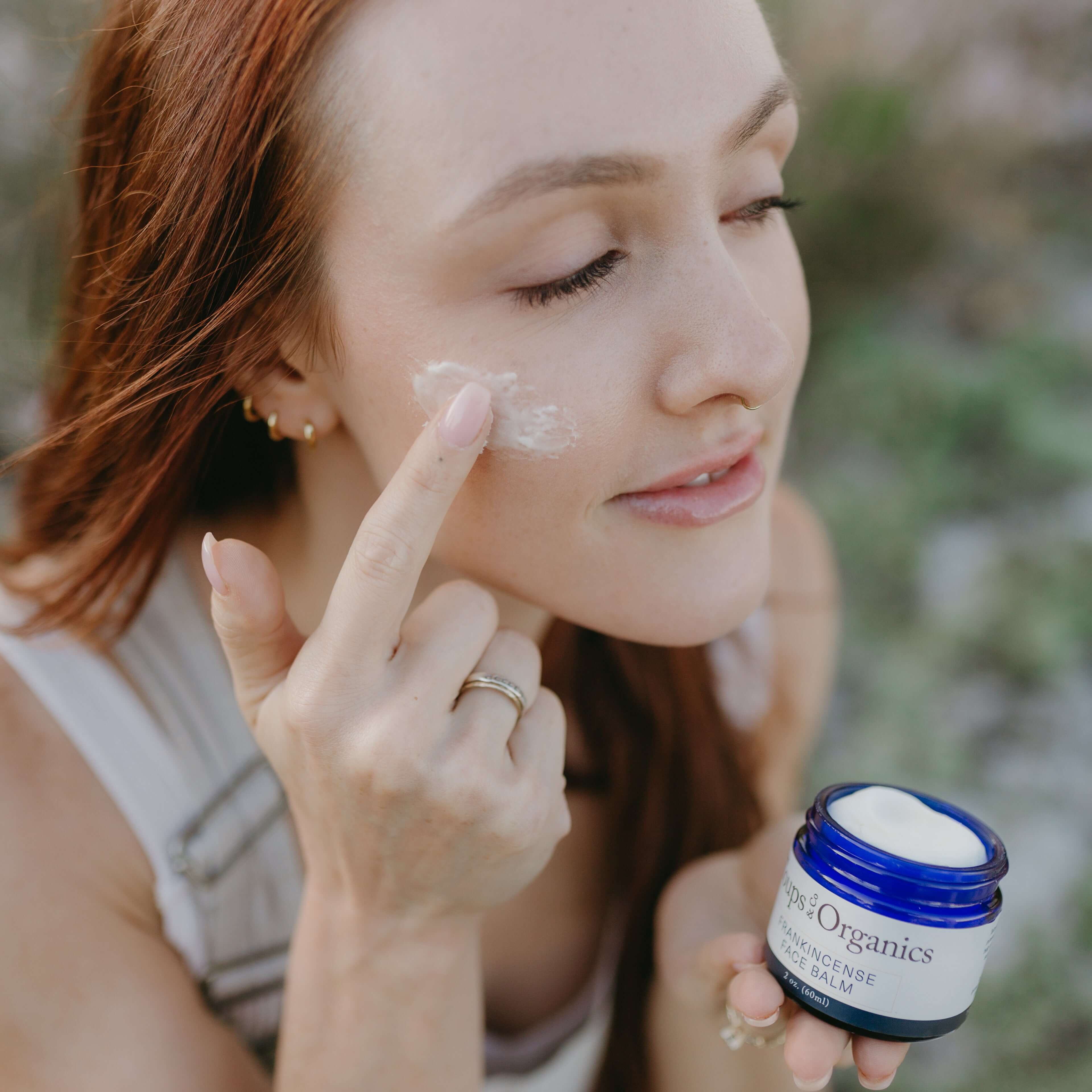 Mini Frankincense Face Balm + Mini Activated Charcoal Face Bar Sample Set - Image 4